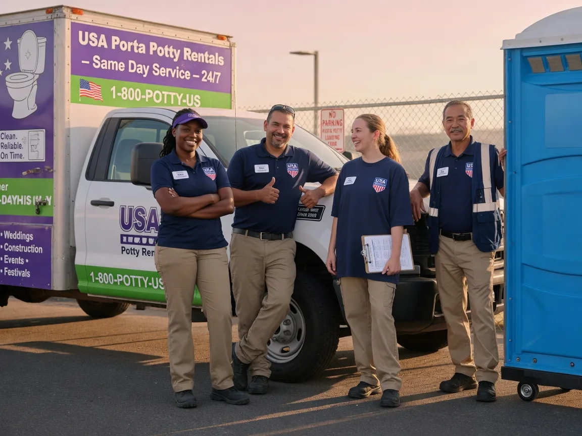 Porta Potty Rental company in Freeport, KS