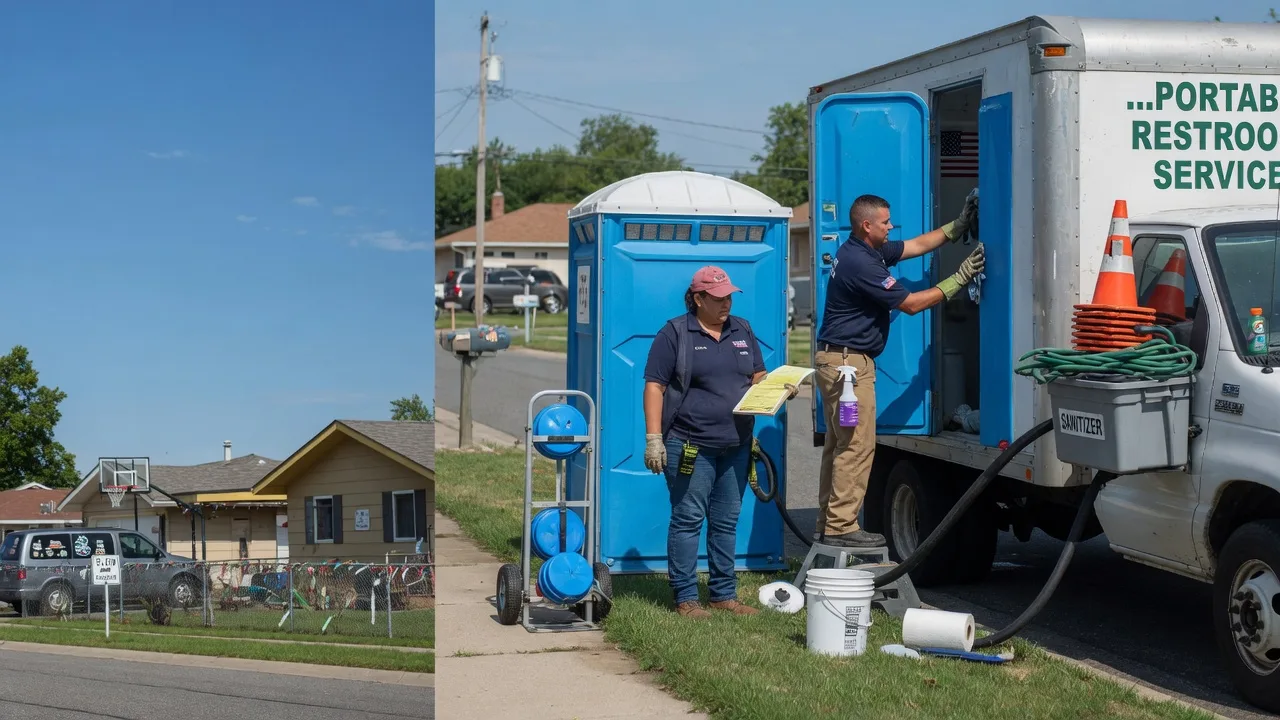 Portable Toilet Rental in Freeport, KS near me